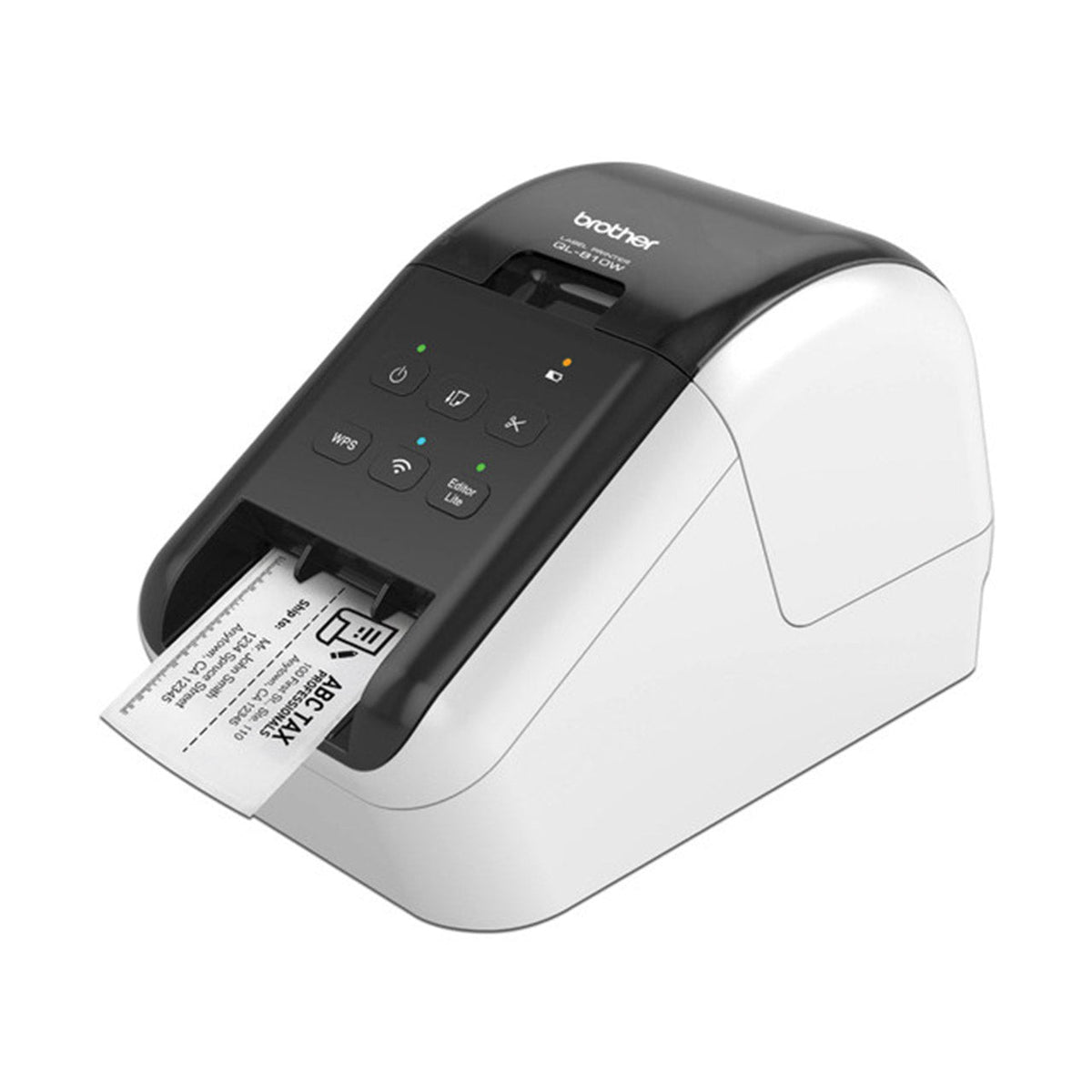 Impresora De Etiquetas Brother Ql810w, Resolución 300 X 600, Usb, Wi-fi