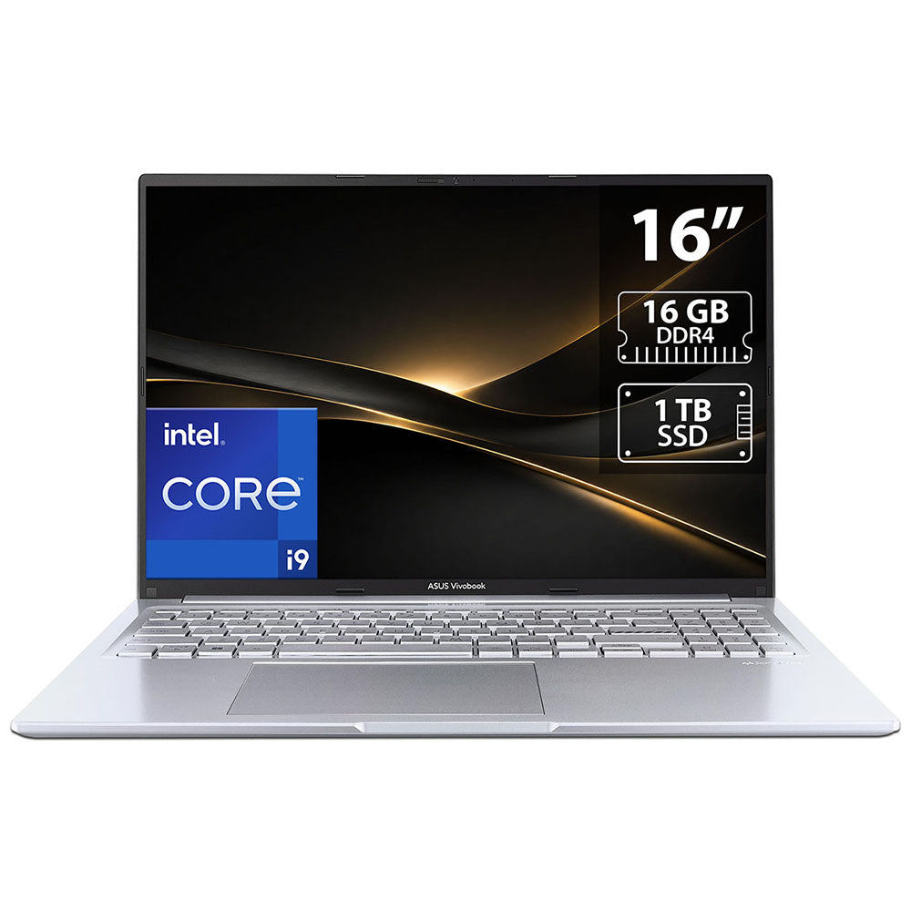 Laptop ASUS VivoBook 16: Intel Core i9 13900H, RAM 16GB DDR4, SSD 1TB, Pantalla 16", Windows 11 Home