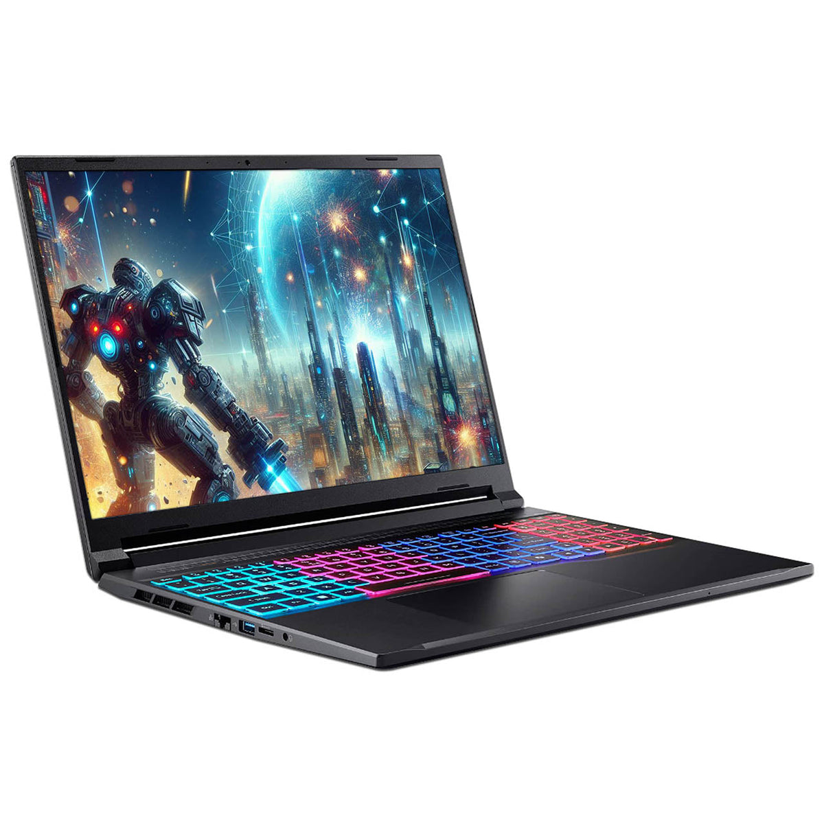 Laptop Gamer Acer Nitro V 16S AI: Ryzen 7-260 RTX-5060 32GB DDR5 1TB SSD W11H