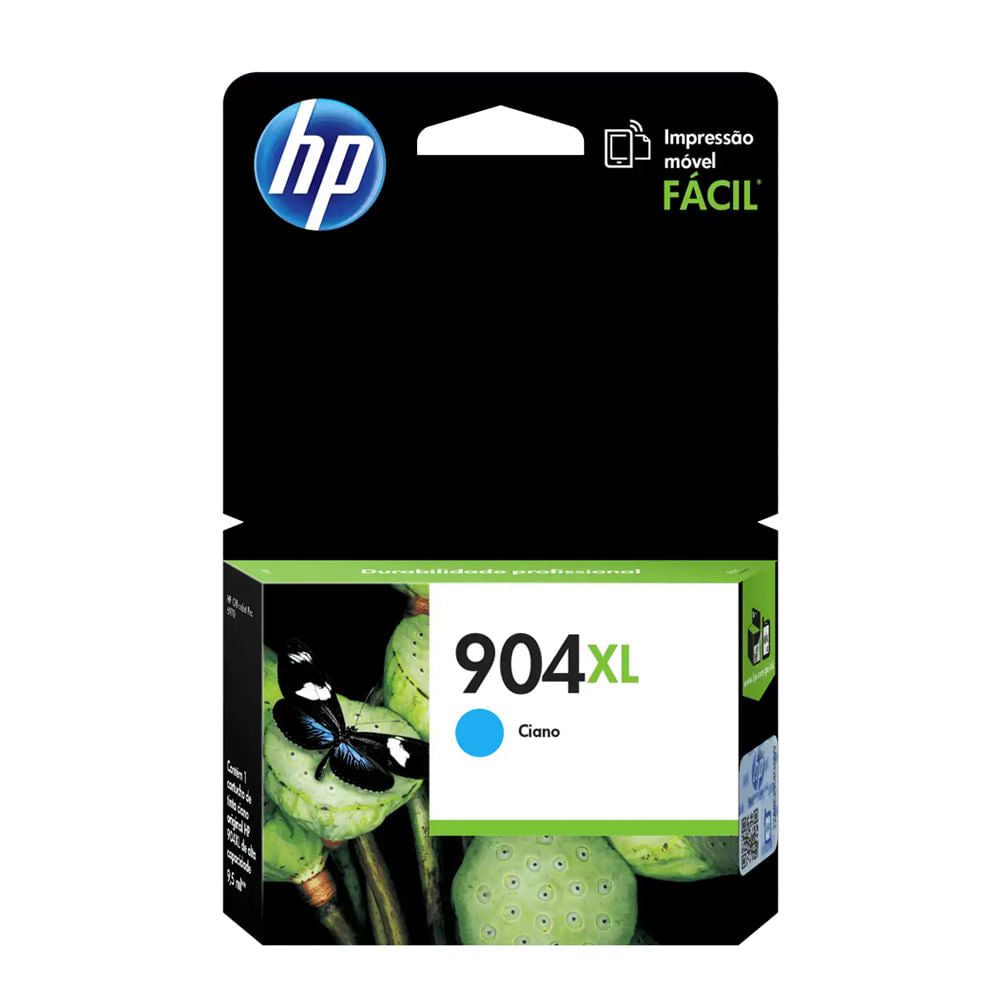 HP Cartucho de tinta 904XL Cian azul