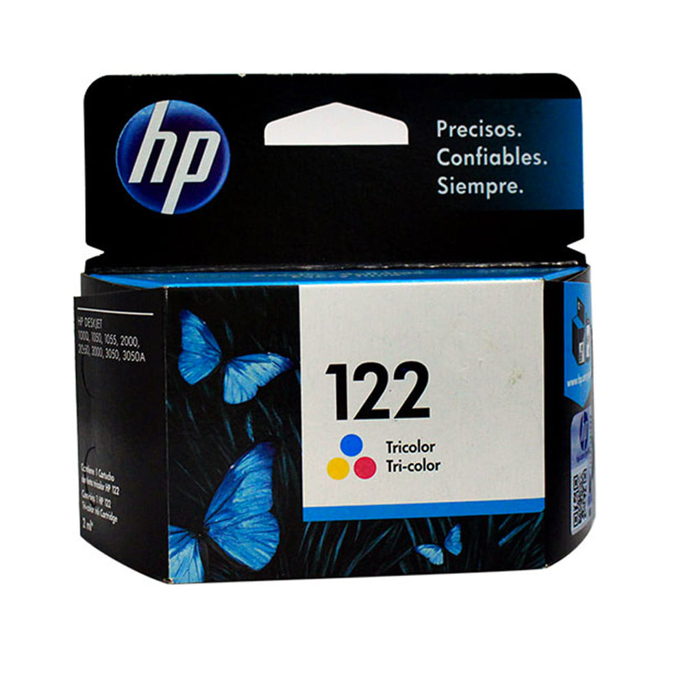 HP Cartucho de tinta 122 Tricolor