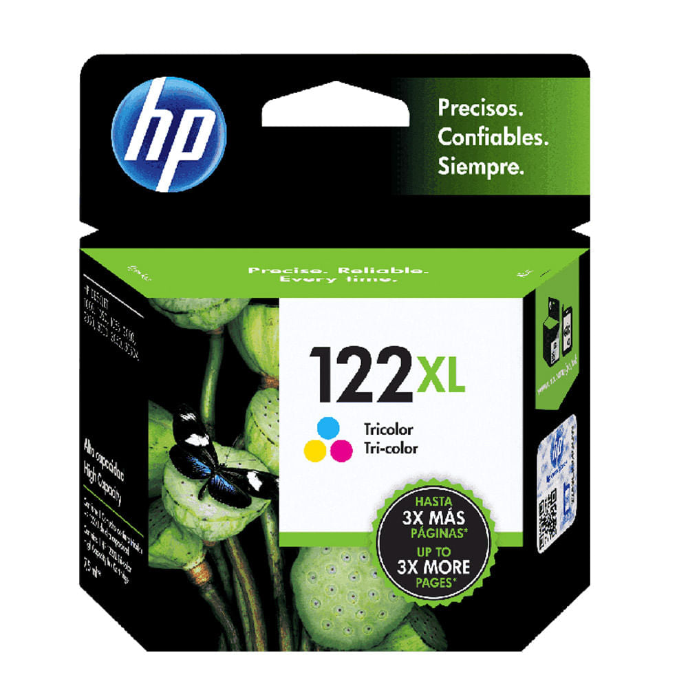 HP Cartucho de tinta 122XL Tricolor
