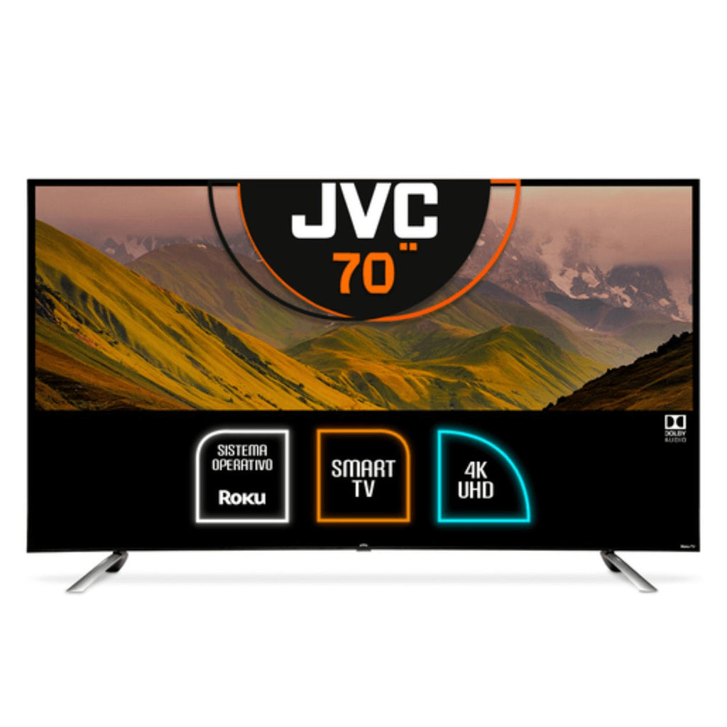 JVC Smart TV SI70URF 4K UHD Roku TV 70"